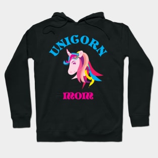 Unicorn Mom Birthday Mommy Hoodie